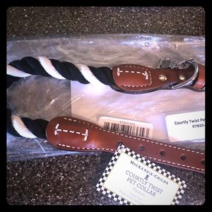 MacKenzie Childs Courtly Twist Pet Collar